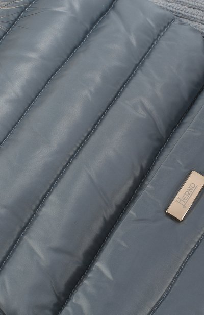 Утепленная шапка с меховым помпоном HERNO, арт. BER001G/12017, фото 3