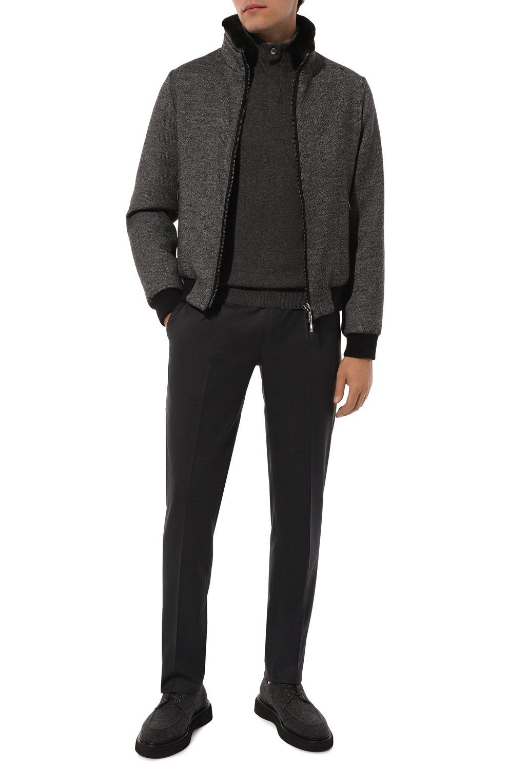 Кашемировый джемпер CORNELIANI, арт. 94M533-9425185, фото 2