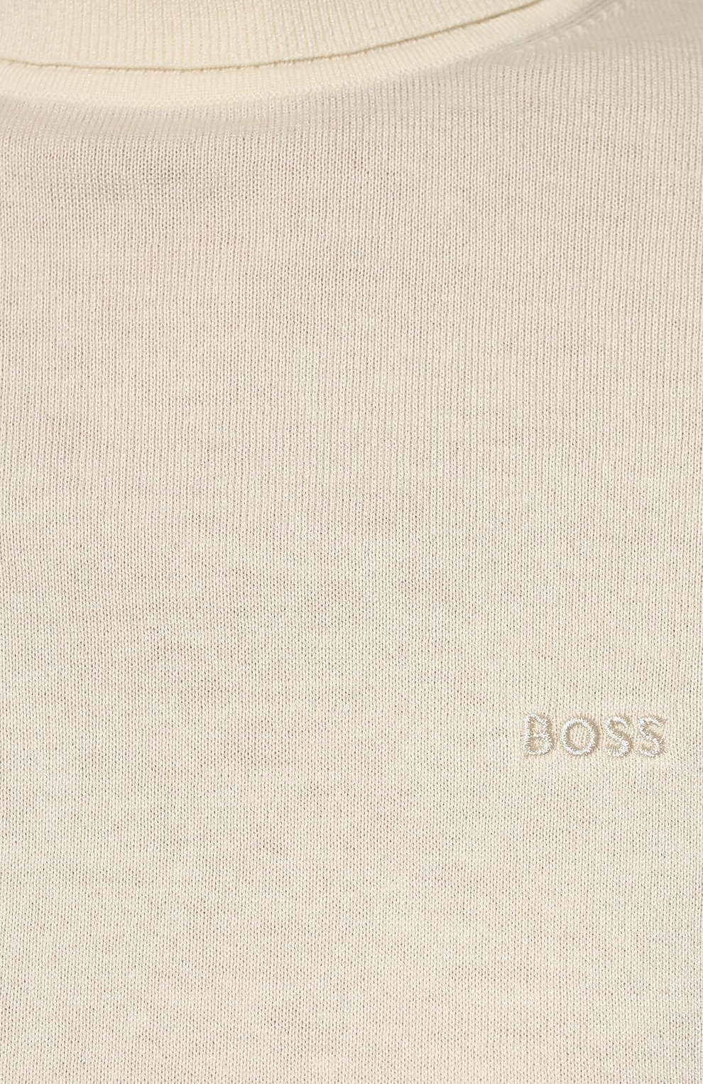 Водолазка из хлопка и шелка BOSS, арт. 50478344, фото 5