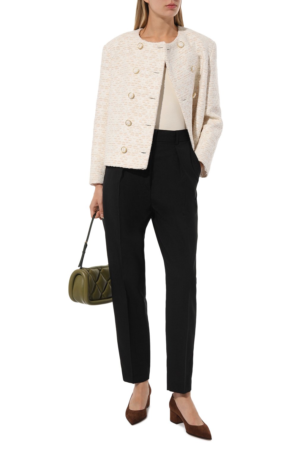 Замшевые туфли piper GIANVITO ROSSI, арт. G22171.45RIC.CAMBR0W, фото 2