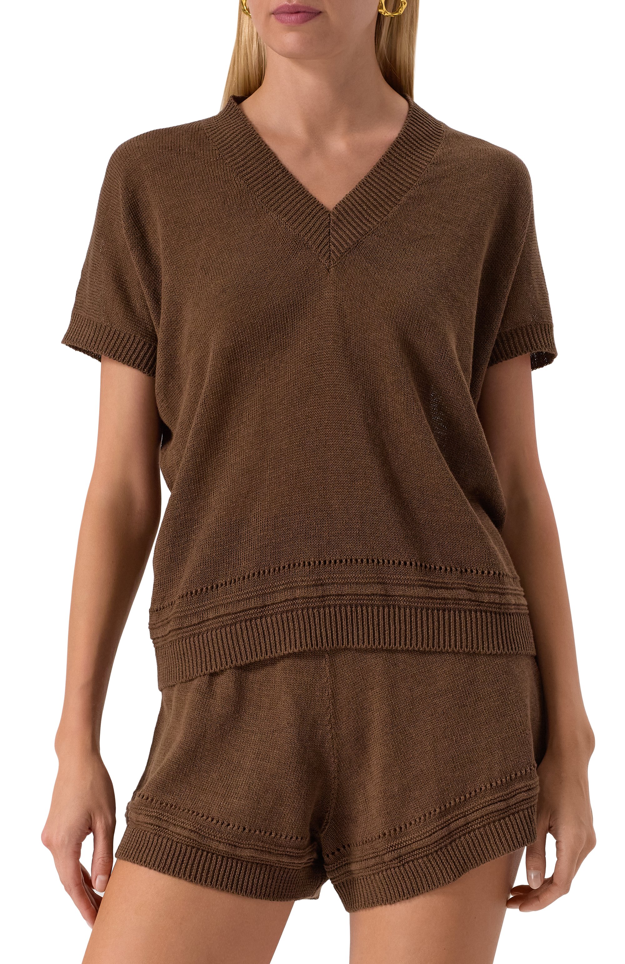 Пуловер изо льна и хлопка MVST, арт. WS61-616MU, фото 3