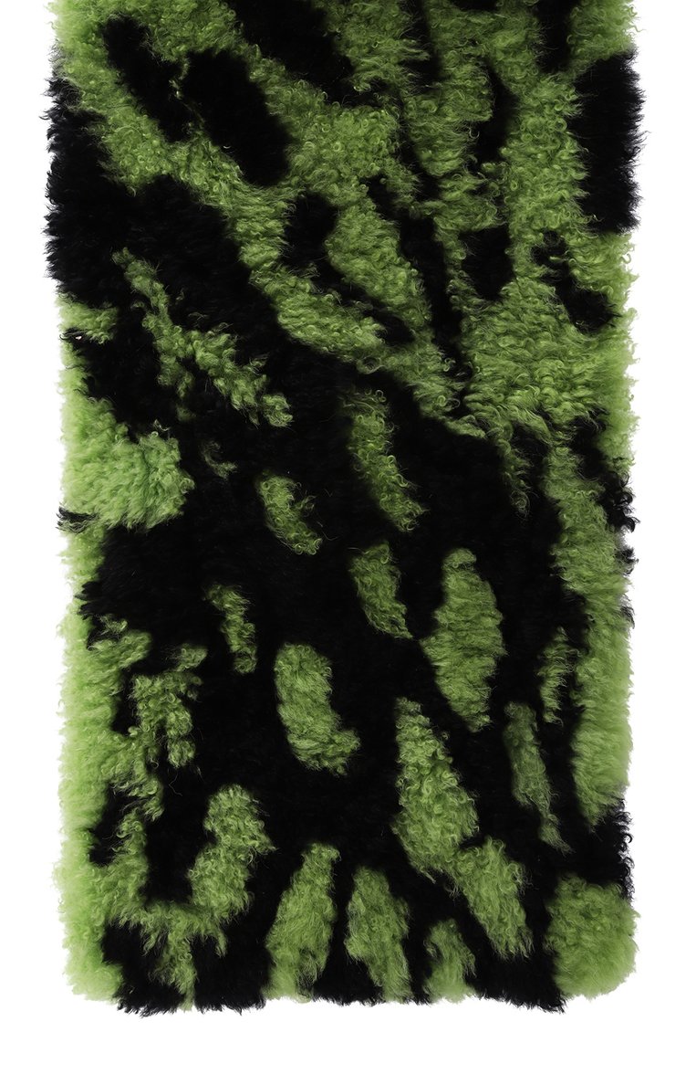 Меховой шарф из козы MIU MIU, арт. MPY034-1XT3-F080N, фото 3