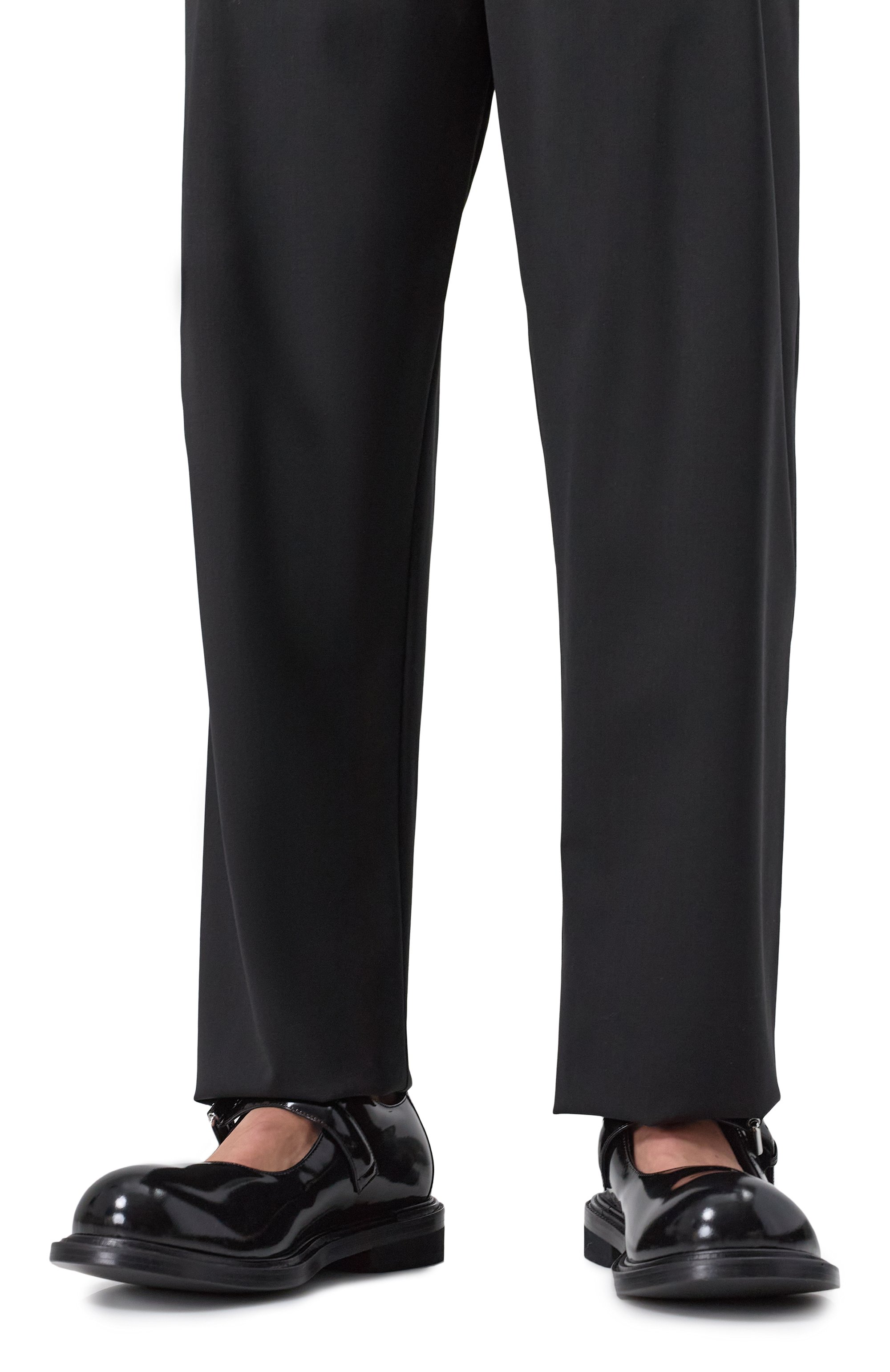 Кожаные ботинки oliver MOSCHINO черного цвета по цене 68450 руб., арт. 10604/GB0, фото 3 Кожаные ботинки oliver MOSCHINO, арт. 10604/GB0, фото 3