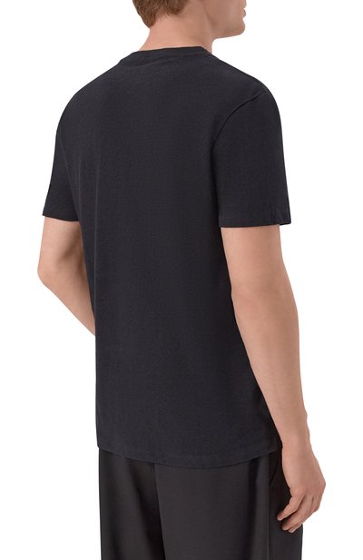 Футболка из хлопка и льна HINNOMINATE, арт. HMABM01505, фото 4