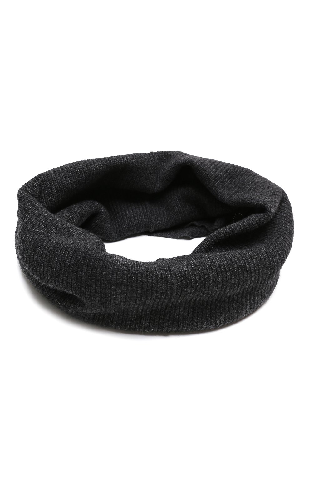 Кашемировый шарф-снуд LOULOU DE SAISON темно-серого цвета по цене 25950 руб., арт. SAB0L, фото 1 Кашемировый шарф-снуд LOULOU DE SAISON, арт. SAB0L, фото 1