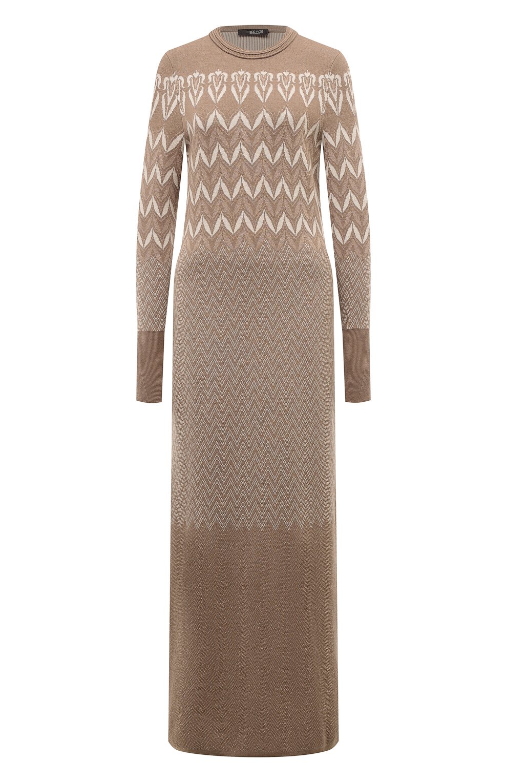 Платье из шелка и кашемира FREEAGE, арт. W25.DR116M.6039.130, фото 1