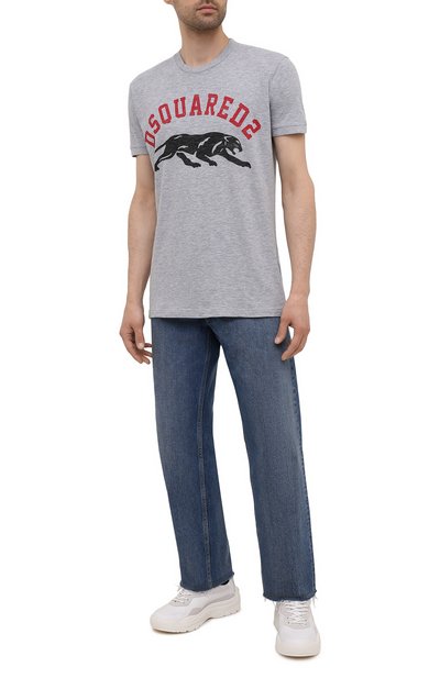 Футболка из хлопка и вискозы DSQUARED2, арт. S74GD0864/S22146, фото 2