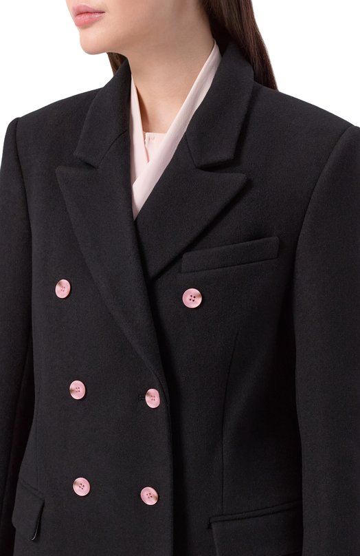 Пальто из шерсти и кашемира Lesyanebo LN01H-971_TH Чёрный  LN01H-971_TH Фото 5