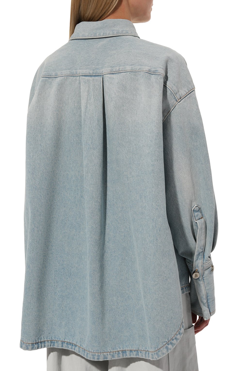 Джинсовая рубашка THE ATTICO, арт. 247WCB68, фото 4