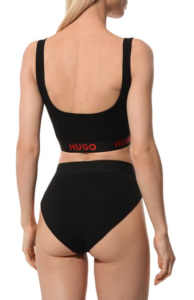 Трусы-слипы HUGO черного цвета по цене 2995 руб., арт. 50469672, фото 3 Трусы-слипы HUGO, арт. 50469672, фото 3
