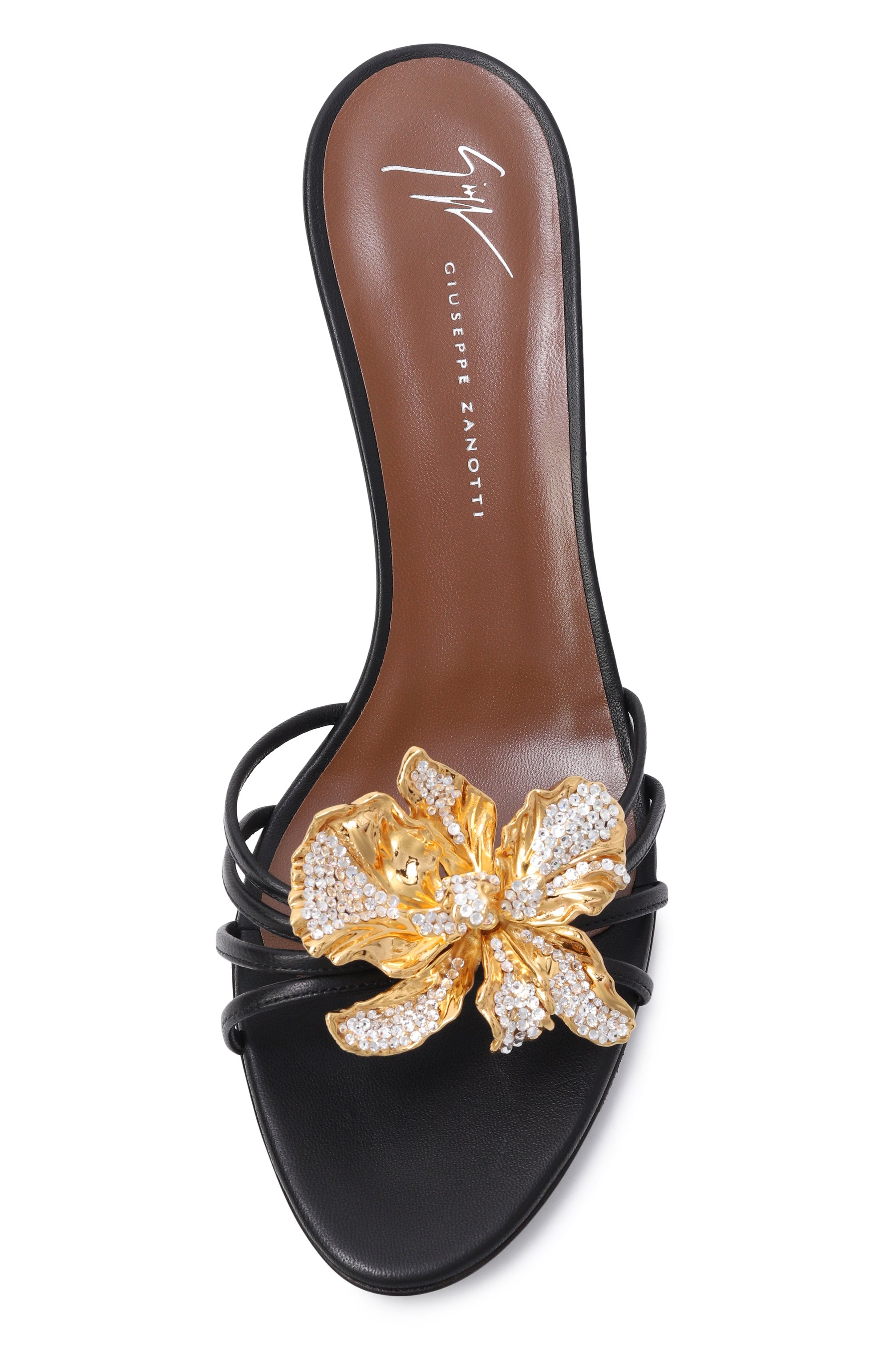 Кожаные мюли chic 50 GIUSEPPE ZANOTTI DESIGN, арт. E600007/NAPPA TEA, фото 6