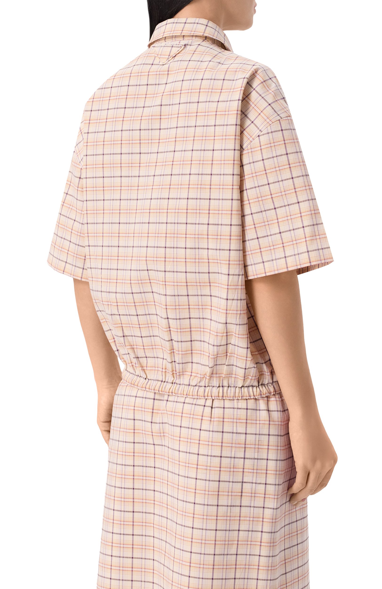 Хлопковая рубашка PRADA, арт. P969NRS000/171C, фото 4