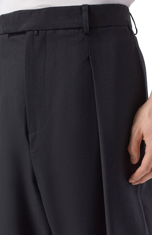 Шерстяные брюки MORDECAI 26E96MRU34N Чёрный  26E96MRU34N Фото 5