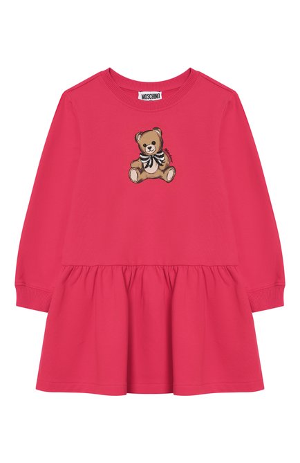 Хлопковое платье MOSCHINO, арт. HDV0H7/LDA16/4-8