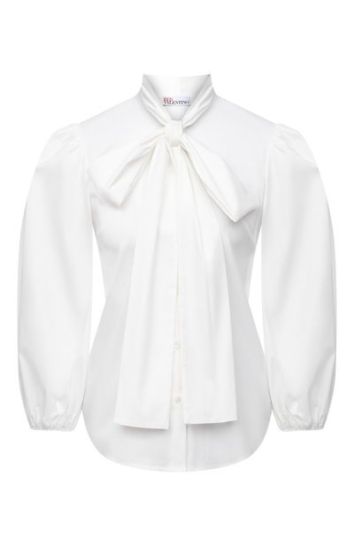 Женская хлопковая блузка REDVALENTINO, арт. VR3ABE85/0ES