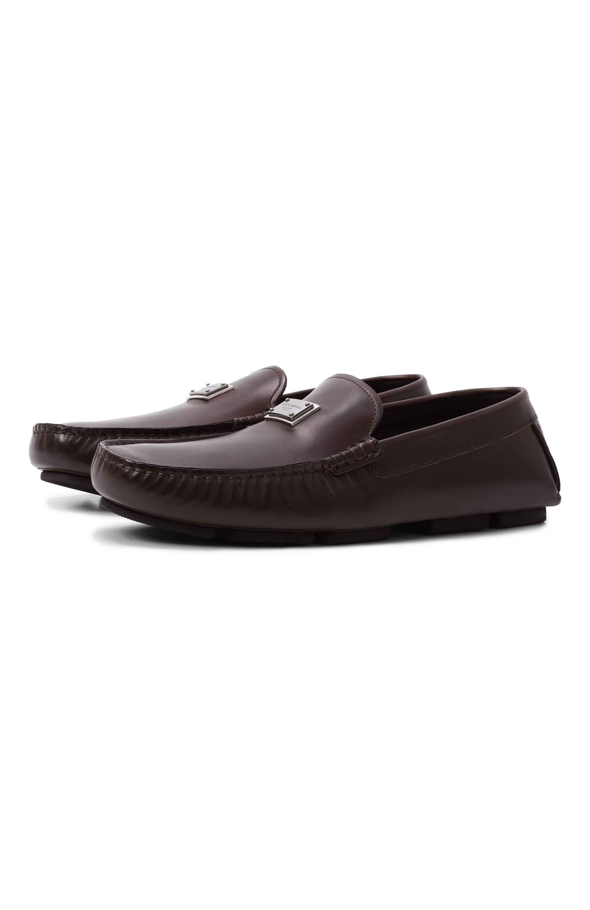 Кожаные мокасины dg driver DOLCE & GABBANA, арт. A50596/A0065, фото 1