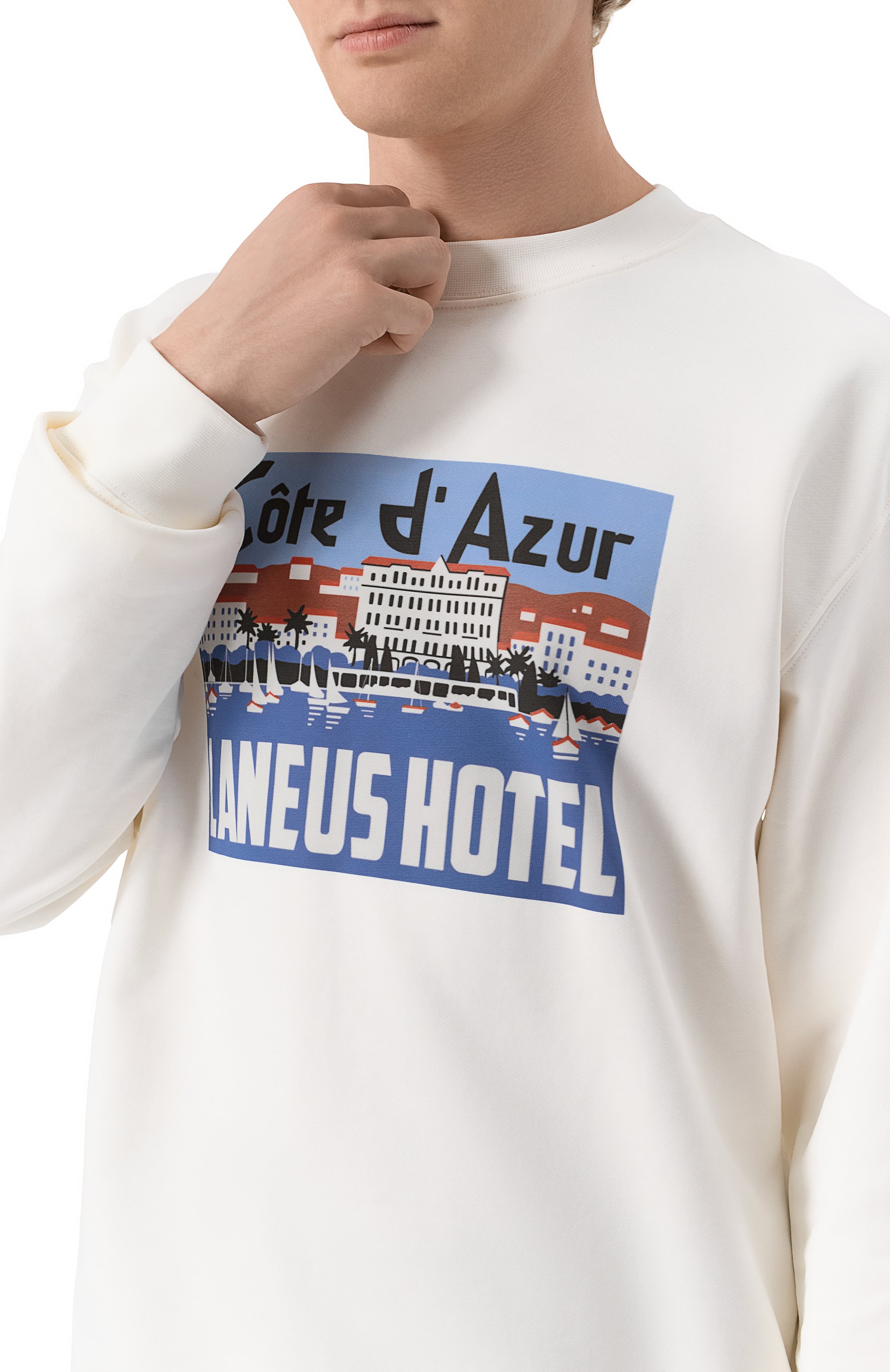 Хлопковый свитшот LANEUS, арт. S5LAUASW099, фото 5