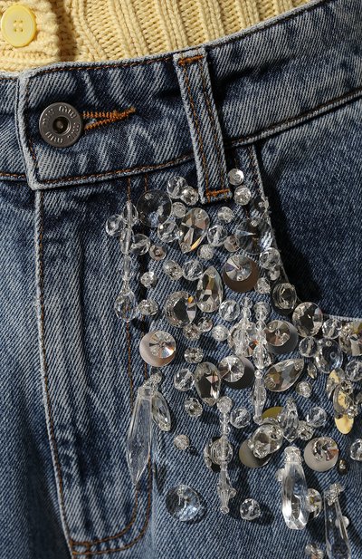 Джинсы MIU MIU, арт. GWP405-1ZHM-F0008, фото 5