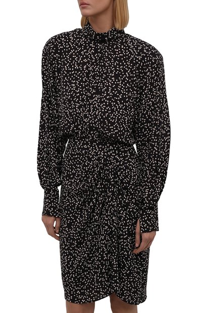 Платье из вискозы ISABEL MARANT ETOILE, арт. R02011-21A022E/C0LINE, фото 3