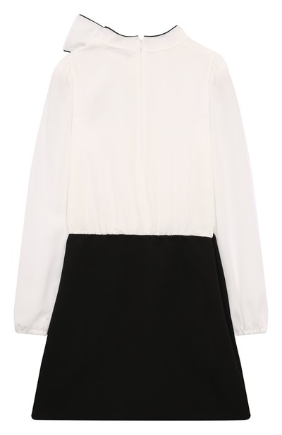 Платье BLUMARINE черно-белого цвета по цене 18800 руб., арт. IF4036/T2614, фото 2 Платье BLUMARINE, арт. IF4036/T2614, фото 2