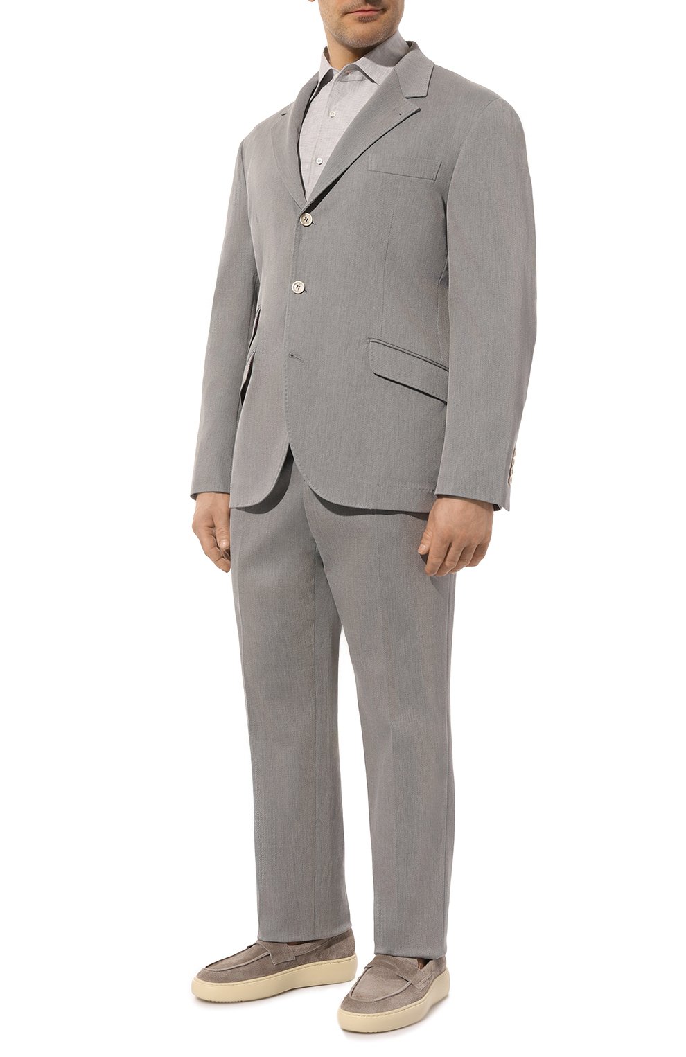 Хлопковый костюм BRUNELLO CUCINELLI, арт. MQ470LDWH, фото 1
