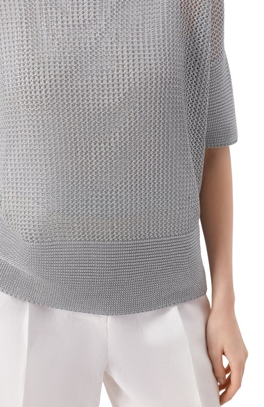 Пуловер Lorena Antoniazzi P26134BM07E/2435 Серый  P26134BM07E/2435 Фото 5