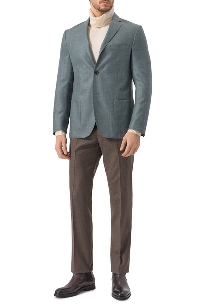 Пиджак из шерсти и шелка CORNELIANI, арт. 25X002-2518289, фото 3