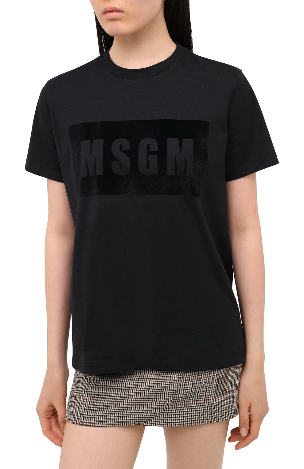 Хлопковая футболка MSGM, арт. 2941MDM169 207798, фото 3