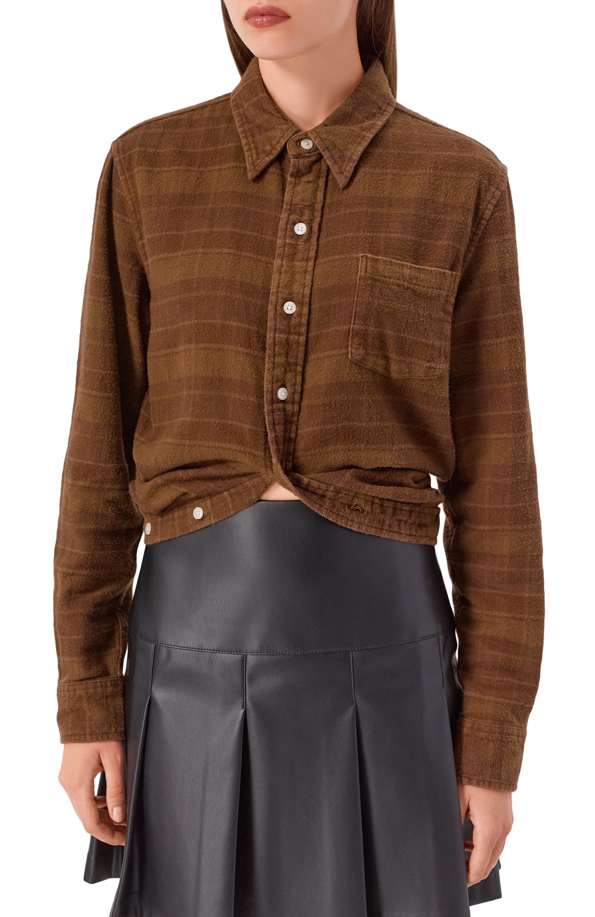 Хлопковая рубашка R13, арт. R13WR433-R554B, фото 3