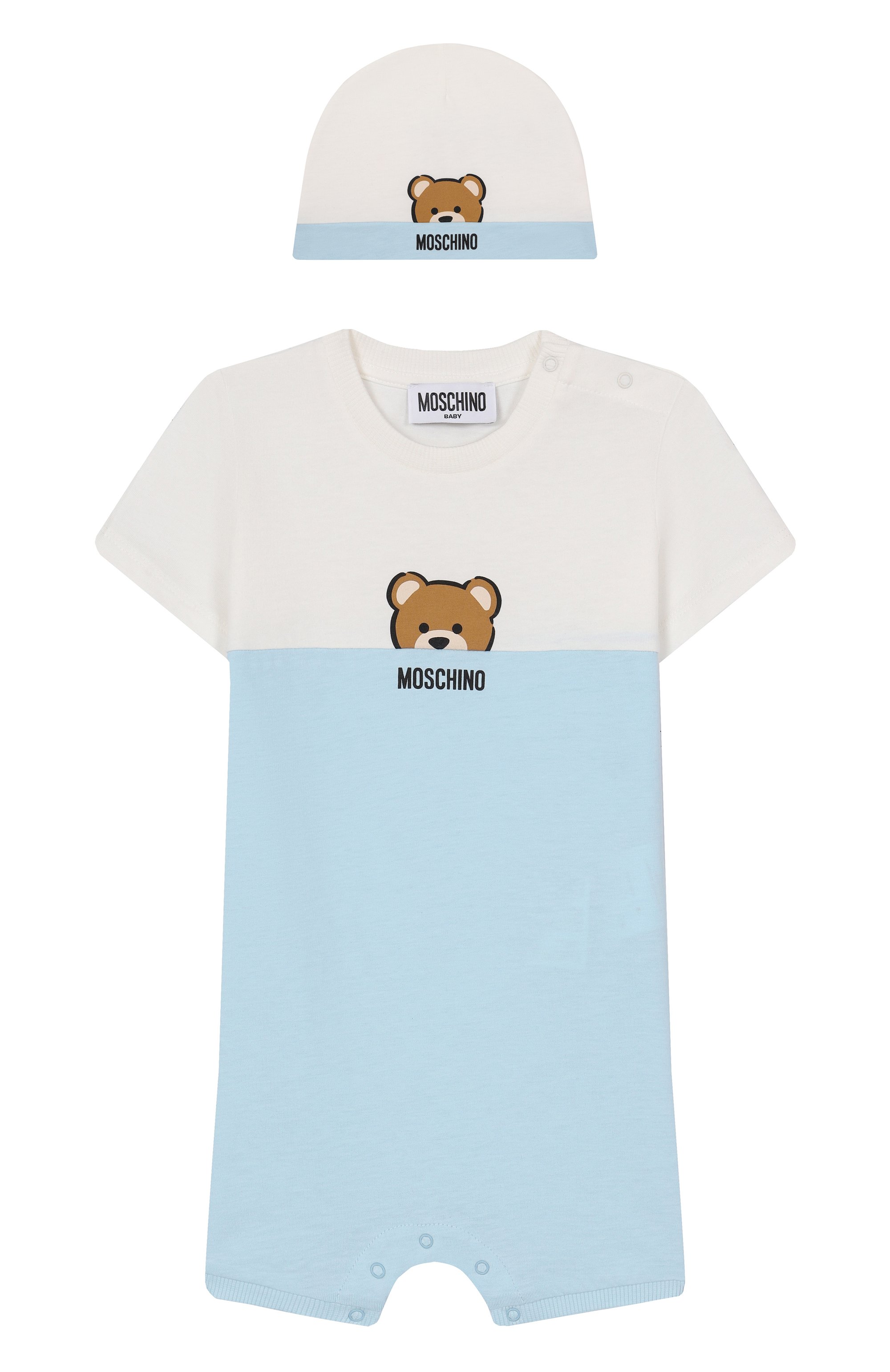 Комплект из песочника и шапки MOSCHINO, арт. MUY089/LAA27, фото 1