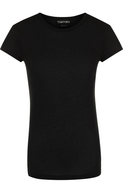 Женская хлопковая футболка TOM FORD, арт. TSJ295-FAX262