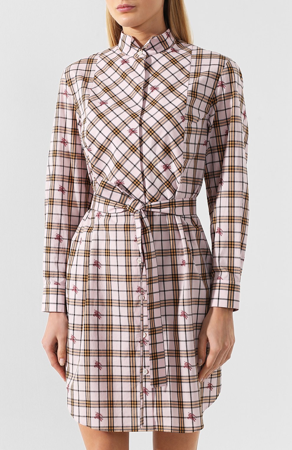 Хлопковое платье BURBERRY, арт. 8008140, фото 3