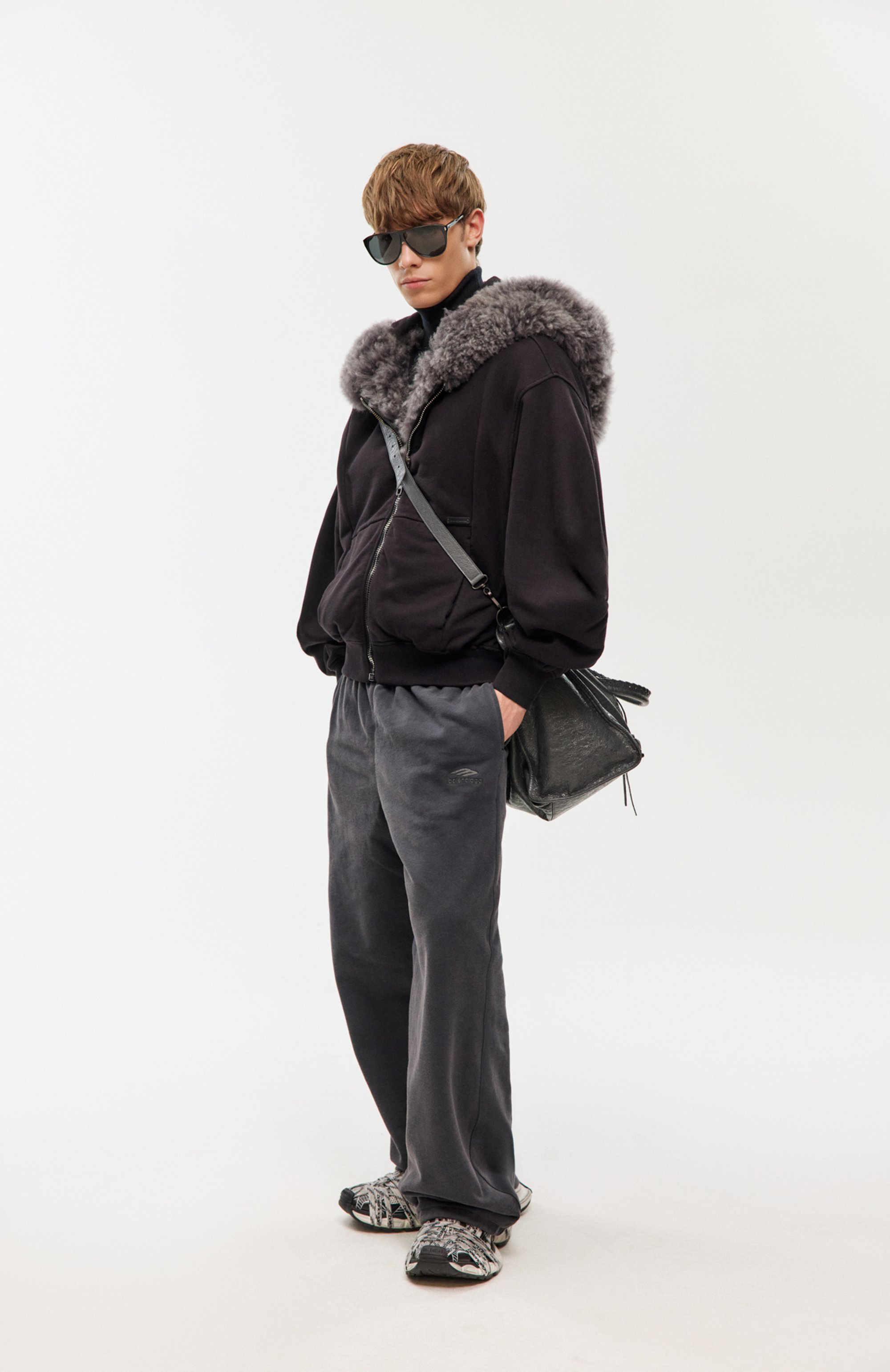 Двусторонние брюки BALENCIAGA, арт. 850724/TPQ38, фото 6