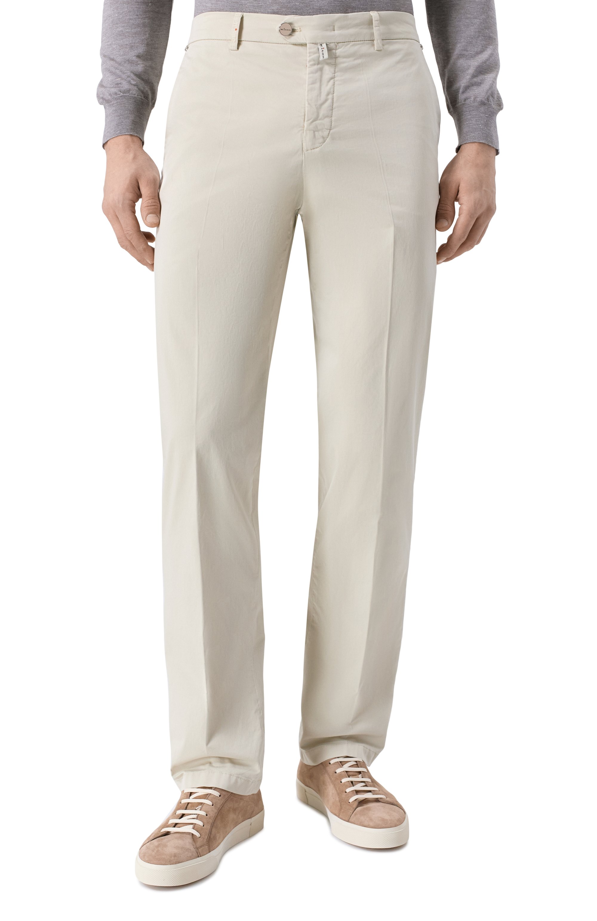 Хлопковые брюки KITON, арт. UFPPERK0600H04, фото 3