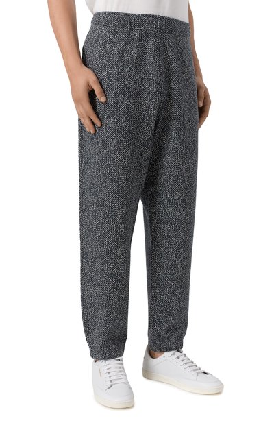 Джоггеры из хлопка и кашемира GIORGIO ARMANI, арт. GM002487/AF20656, фото 3
