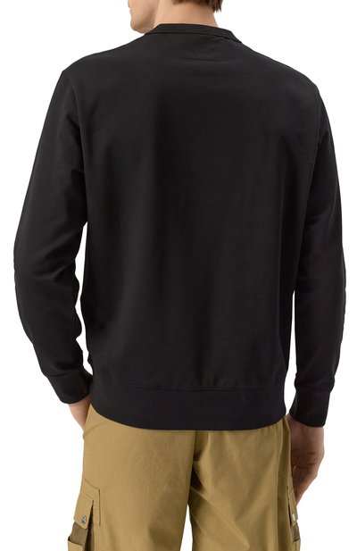 Хлопковый свитшот C.P. COMPANY, арт. 18CLSS032A006452W, фото 4