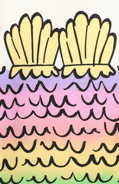 Хлопковое платье STELLA MCCARTNEY, арт. 597969/S0J65, фото 3