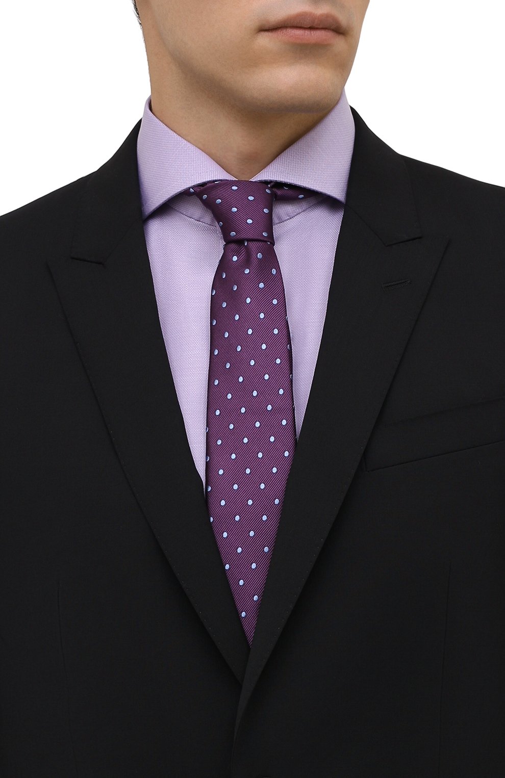Шелковый галстук LANVIN, арт. 1303/TIE, фото 2