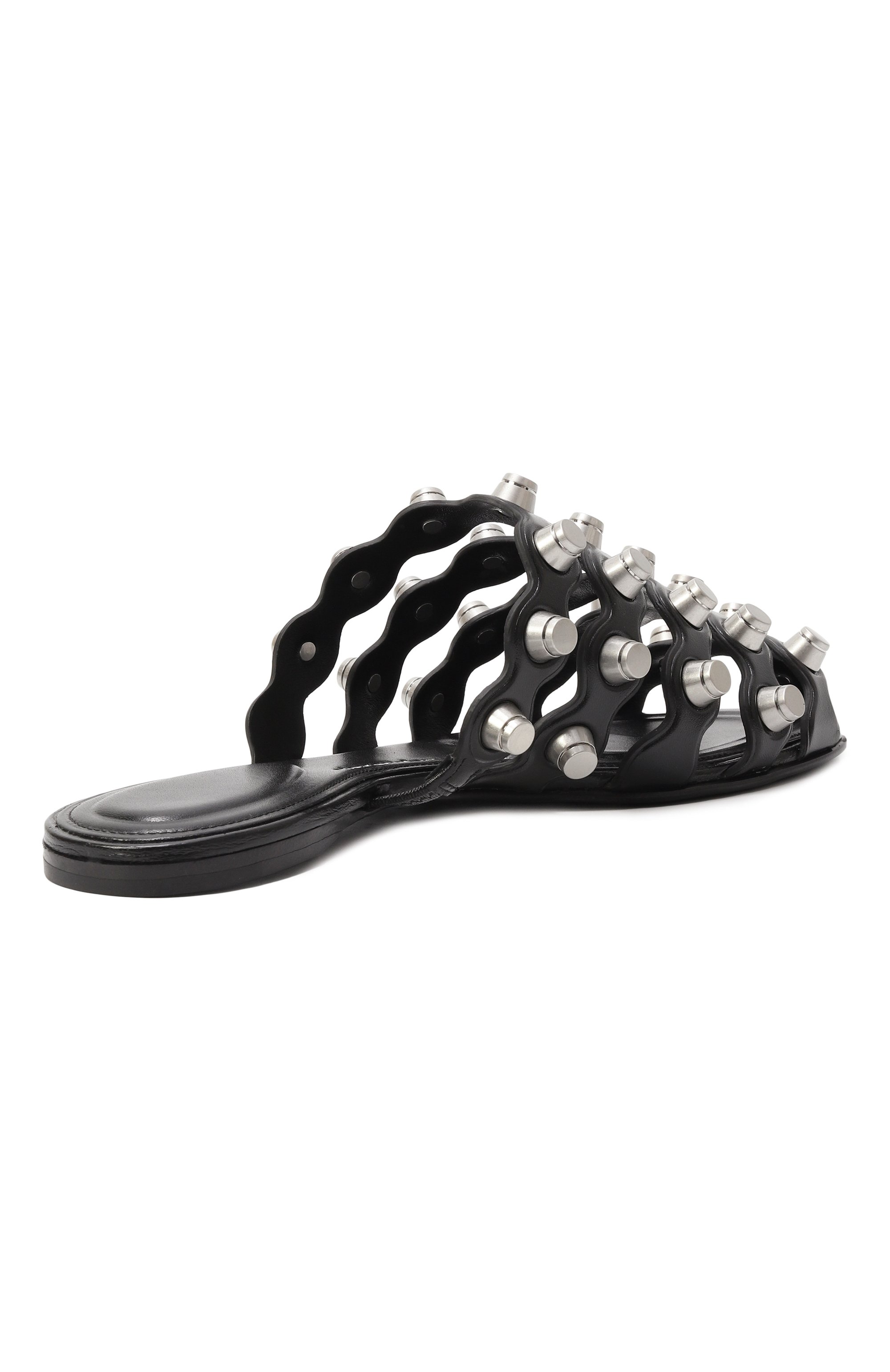 Кожаные сабо rexa cage ALEXANDER WANG, арт. 30125M014, фото 5