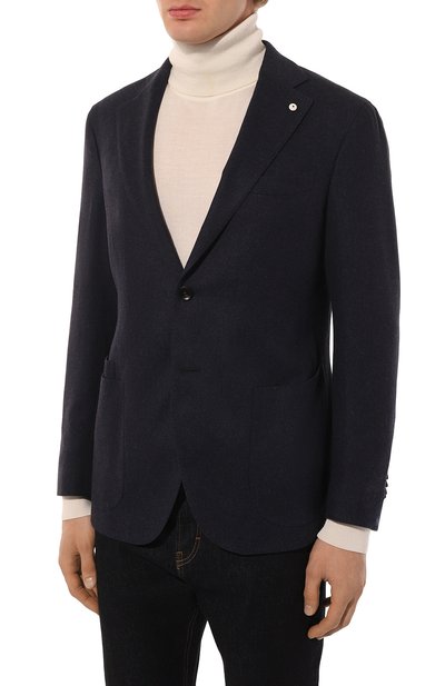 Пиджак из шелка и кашемира L.B.M. 1911, арт. 2411/42671, фото 5