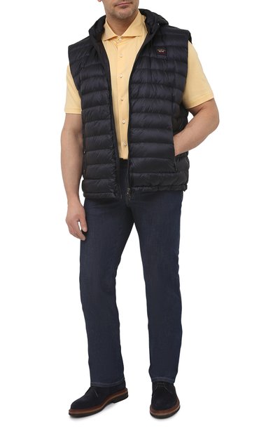 Хлопковая рубашка VAN LAACK желтого цвета по цене 24250 руб., арт. M-PER0N-SSF/180031/3XL, фото 2 Хлопковая рубашка VAN LAACK, арт. M-PER0N-SSF/180031/3XL, фото 2