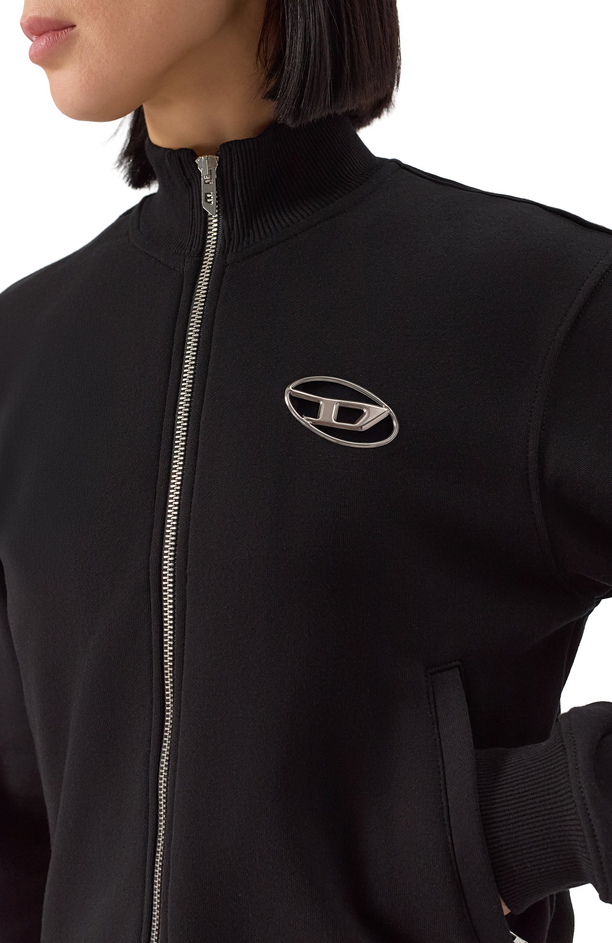 Хлопковая толстовка DIESEL, арт. A16842/0BMBJ, фото 5