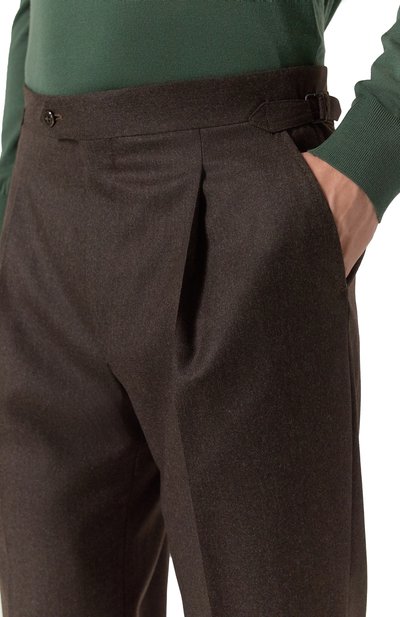 Шерстяные брюки CORNELIANI, арт. 264L26-2618111, фото 5