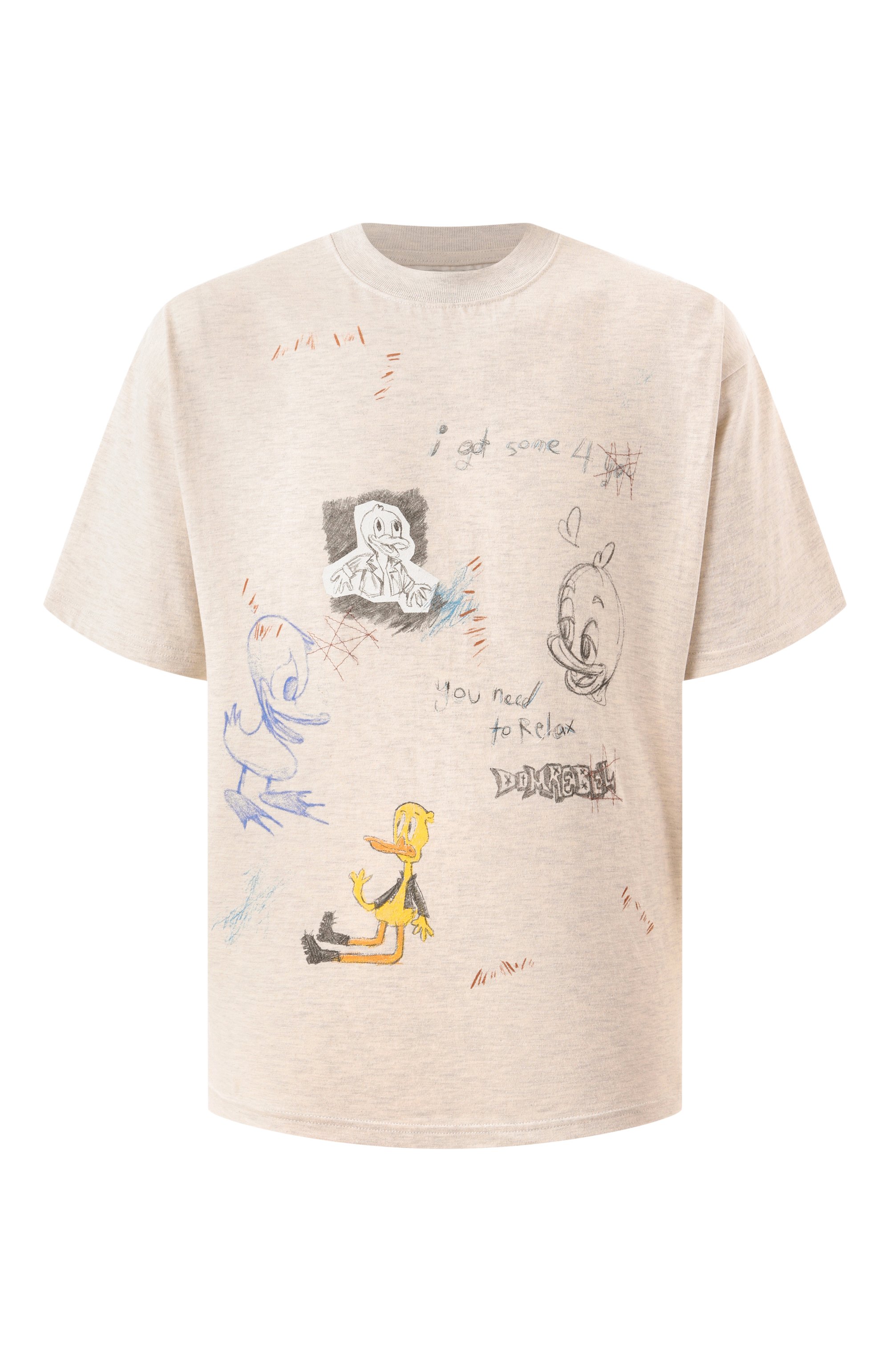 Хлопковая футболка DOMREBEL, арт. BEAKER/T-SHIRT, фото 1