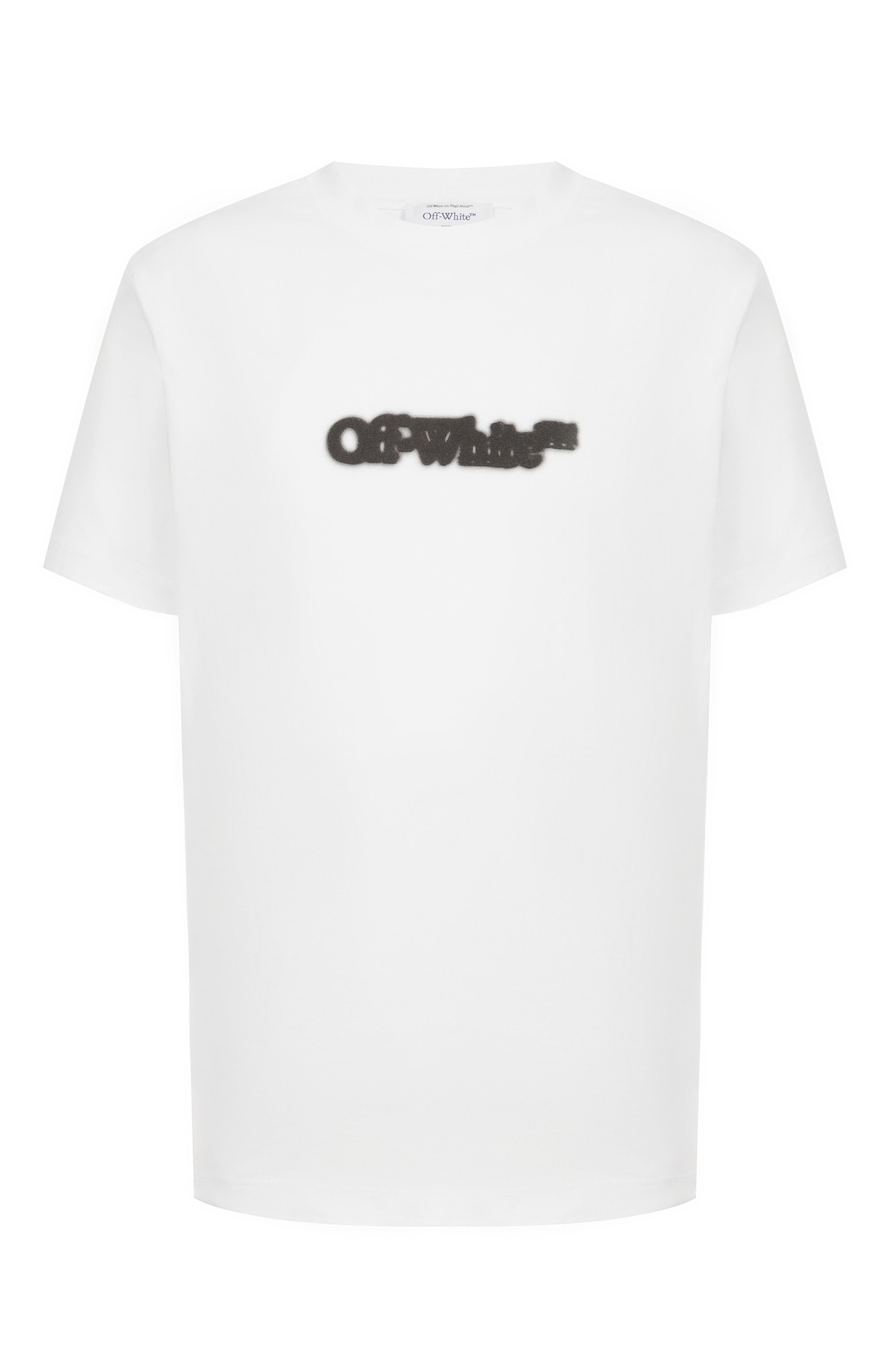 Хлопковая футболка OFF-WHITE, арт. 0MAA027S25JER00B, фото 1