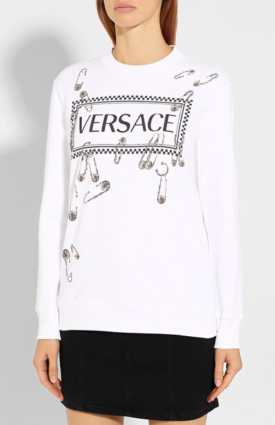 Хлопковый свитшот VERSACE, арт. A83929/A227994, фото 3
