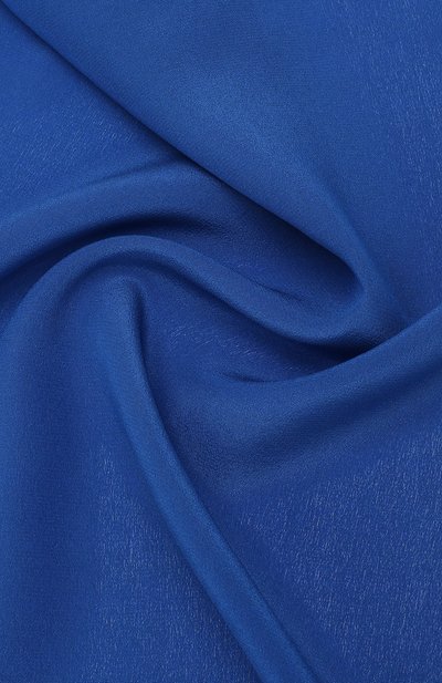 Шелковый платок LANVIN синего цвета по цене 7250 руб., арт. 3462/HANDKERCHIEF, фото 2 Шелковый платок LANVIN, арт. 3462/HANDKERCHIEF, фото 2
