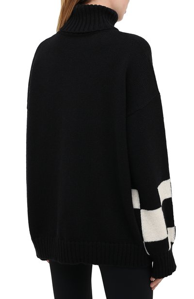 Свитер OFF-WHITE черного цвета по цене 75050 руб., арт. 0WHF008E20KNI0021055, фото 4 Свитер OFF-WHITE, арт. 0WHF008E20KNI0021055, фото 4
