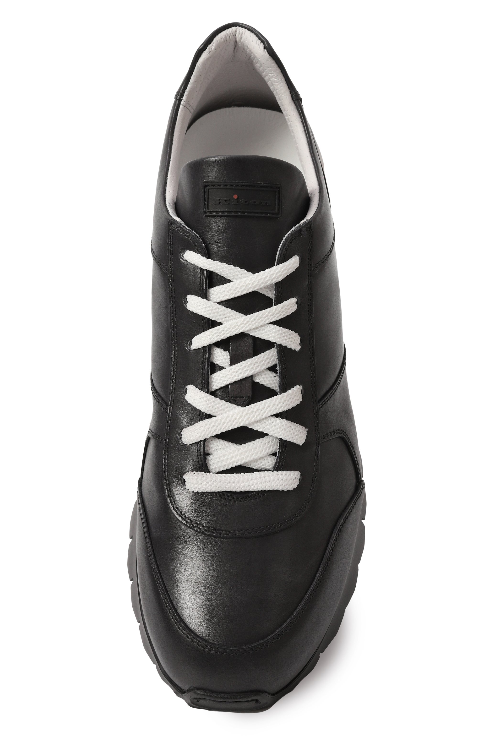 Кожаные кроссовки KITON, арт. USSA137N0010033, фото 6