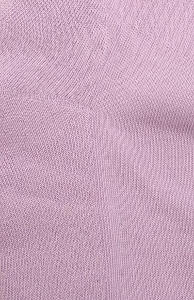 Хлопковые носки VERSACE сиреневого цвета по цене 7395 руб., арт. 1001543/1A01189, фото 2 Хлопковые носки VERSACE, арт. 1001543/1A01189, фото 2
